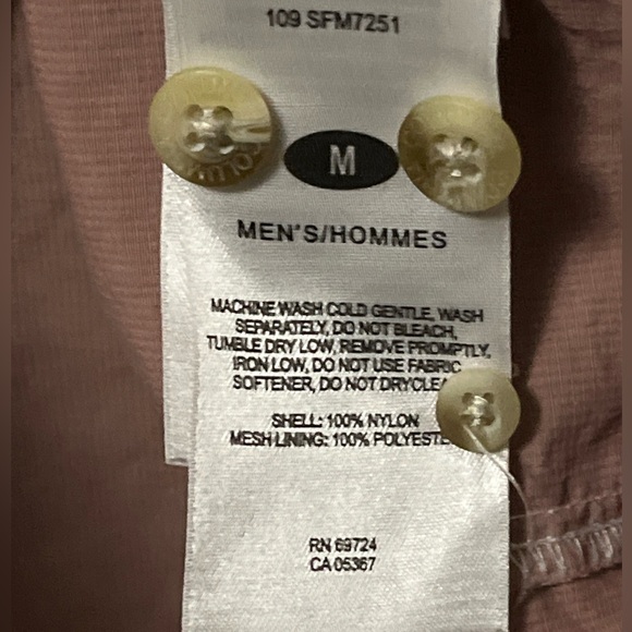 Columbia PFG Long Sleeve Fishing Shirt Mens Medium Rustic Omni-Shade Hike Camp - Picture 4 of 4